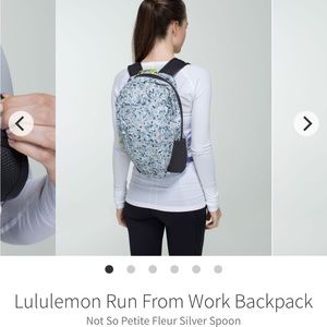 Lululemon Run from work backpack